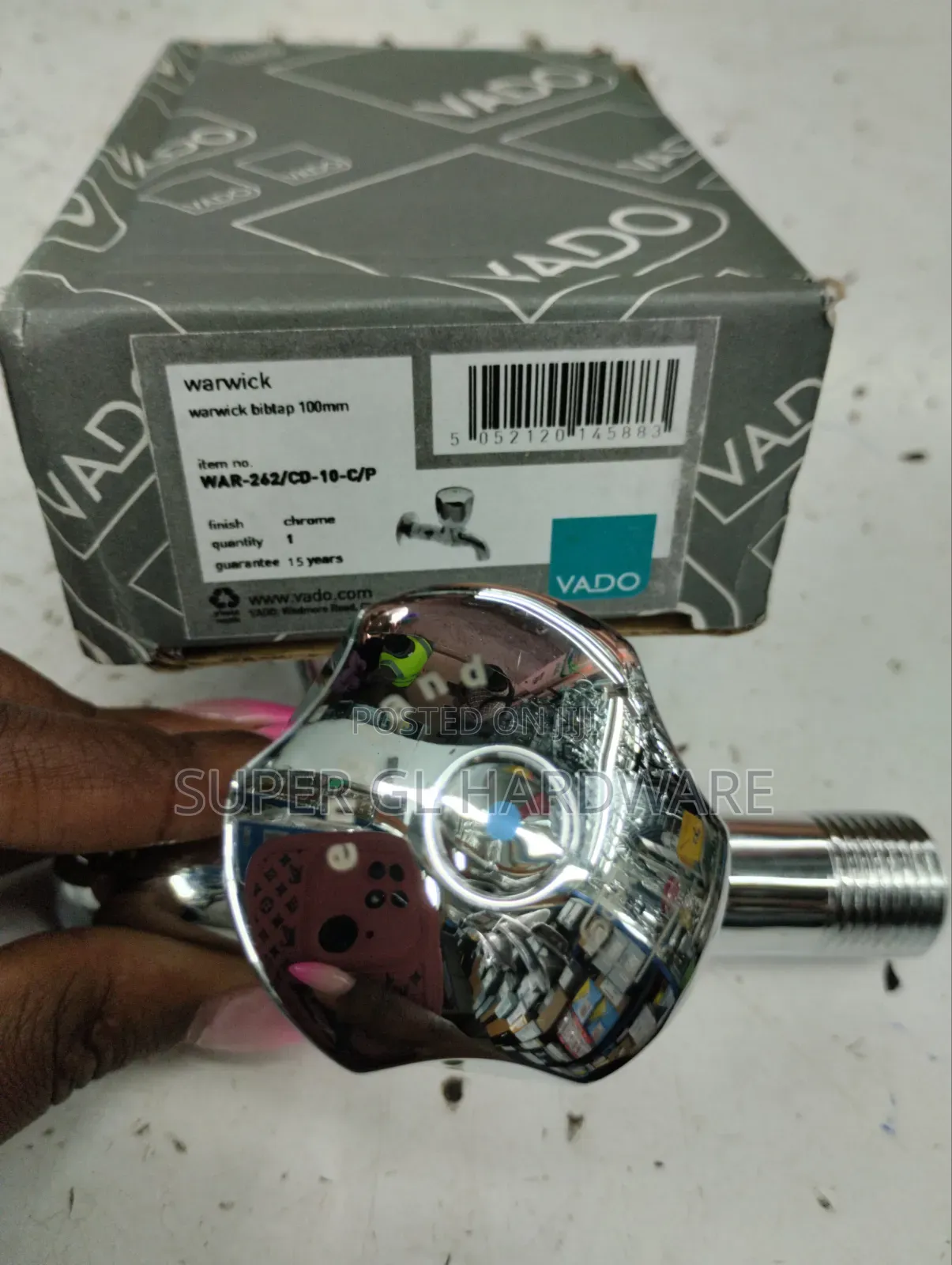 Short Neck Vado Wall Tap