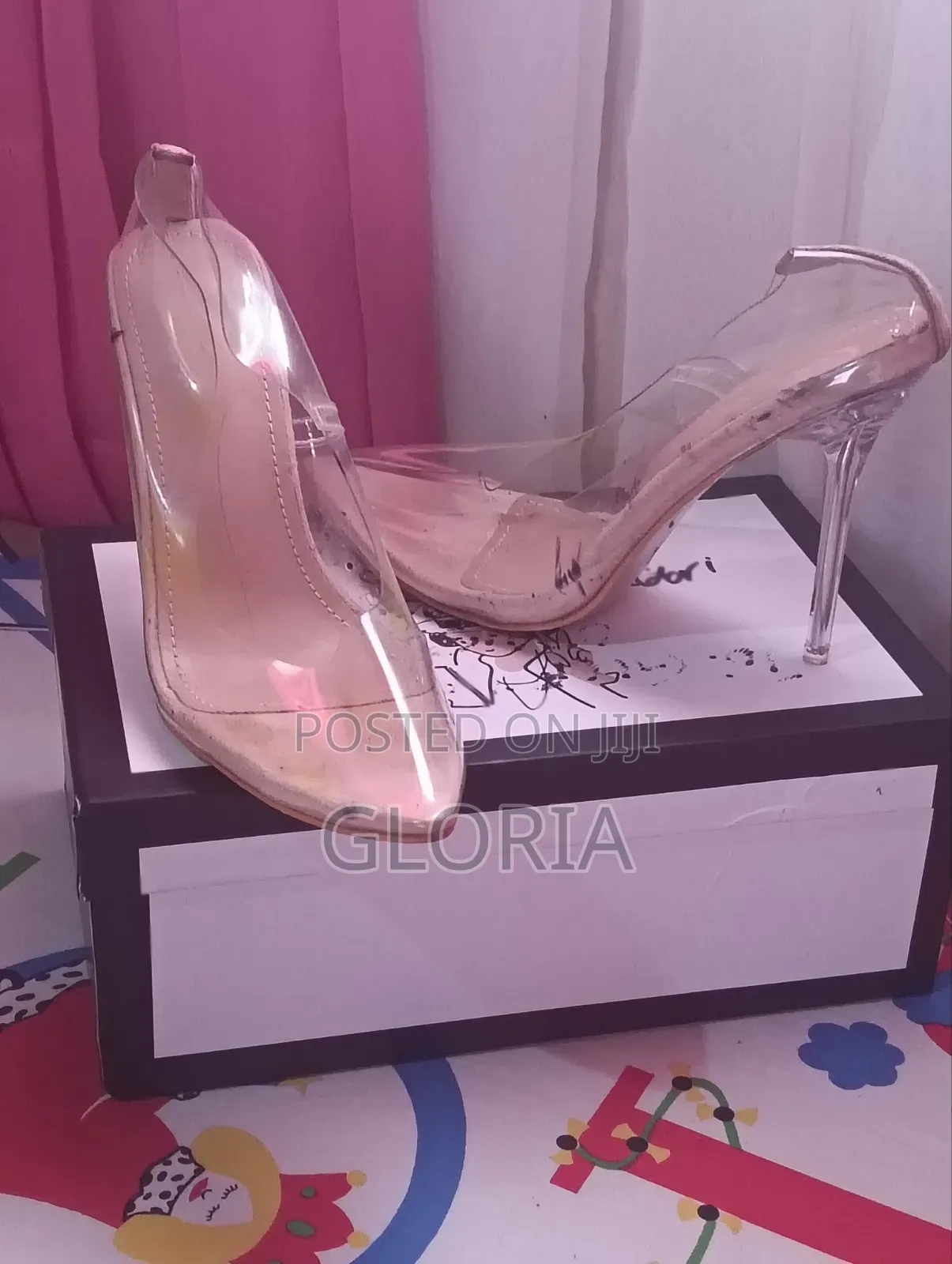 Clear Heels