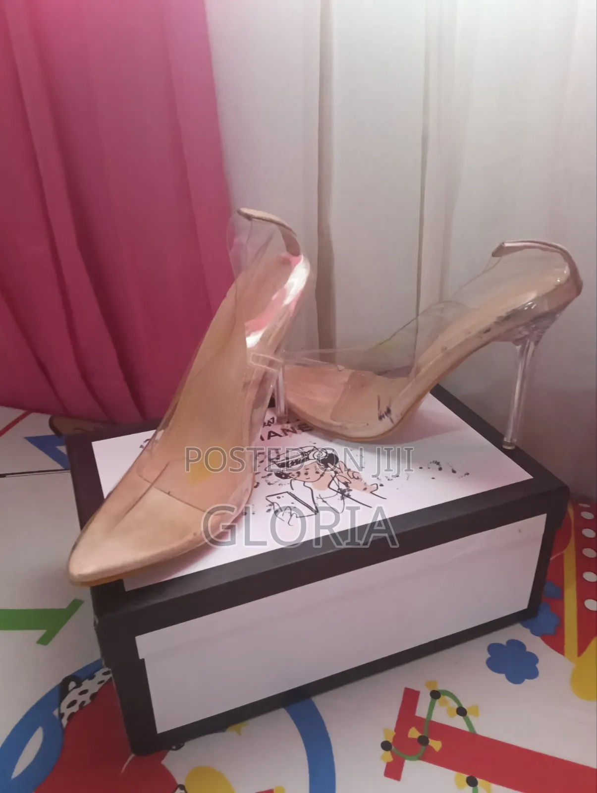 Clear Heels