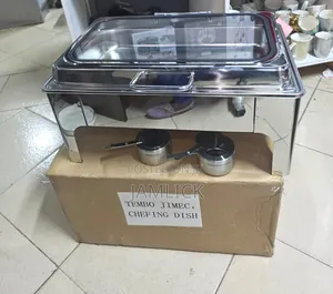 Rectangular Single Chafing Dish Roll Top Buffet Server - Jm