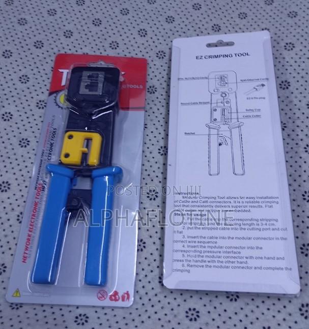 All-in-One Networking Tool Crimping Tool for Rj11, Rj12 $ Rj45 Plugs