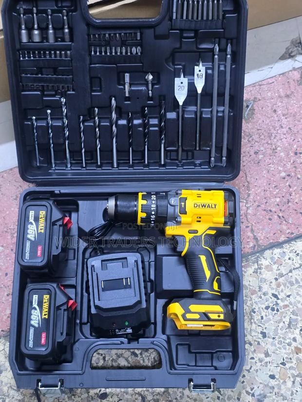 Dewalt 96v Impact Brushless Drill
2 Batteries