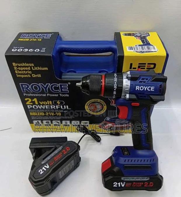 Royce 21v Brushless Impact Drill