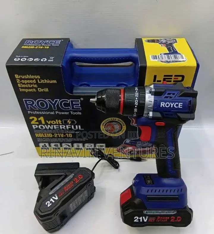 Royce 21v Brushless Impact Drill