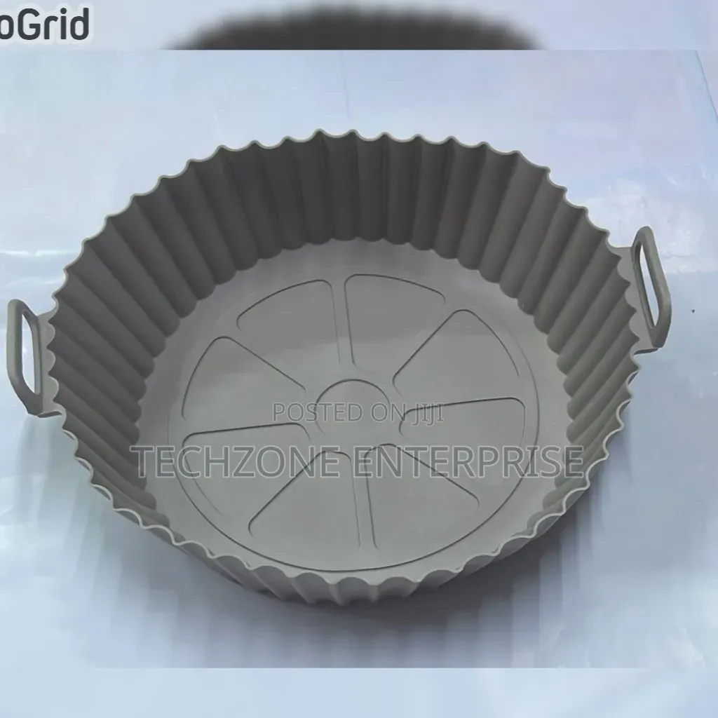 Reusable Food Grade Silicone 16-22cm Air Fryer Liner Baking Tin 