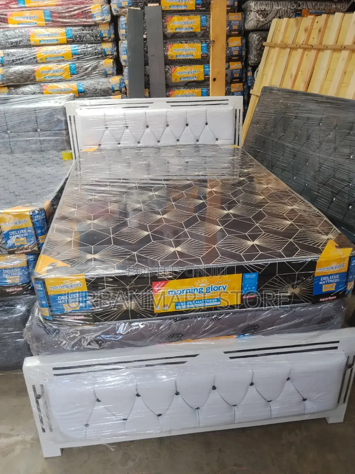 Morning Glory 4 by 6 Plain Mattress 8 Inch Super Comfort