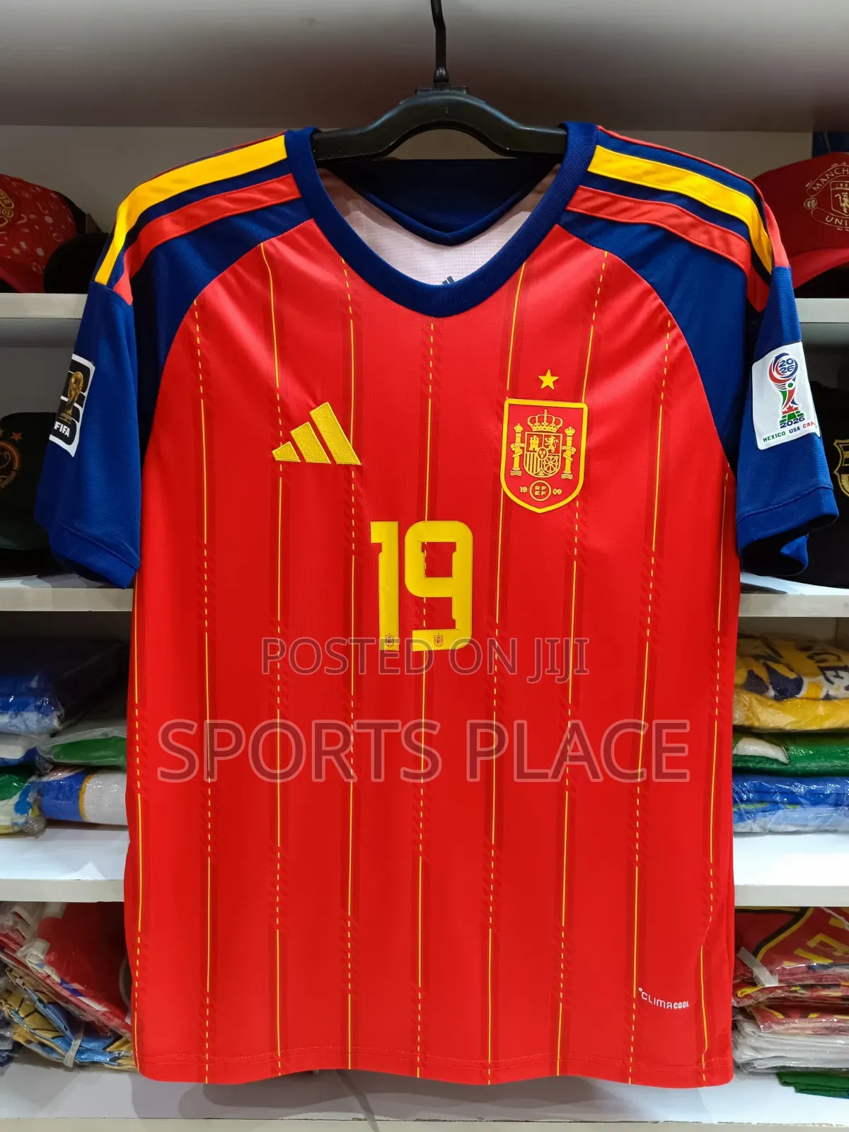 Spain Home Lamine Yamal Worldcup 2026 Jersey
