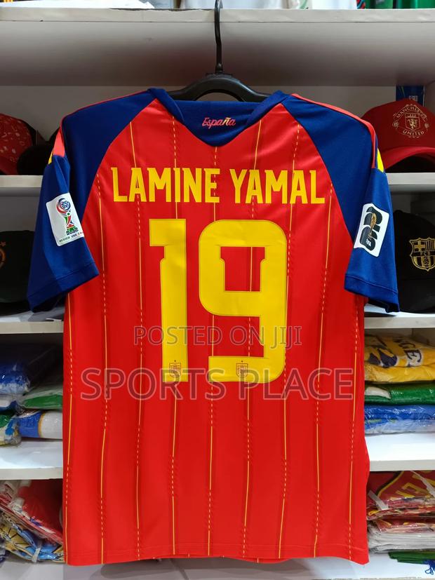 Spain Home Lamine Yamal Worldcup 2026 Jersey - thumbnail 4
