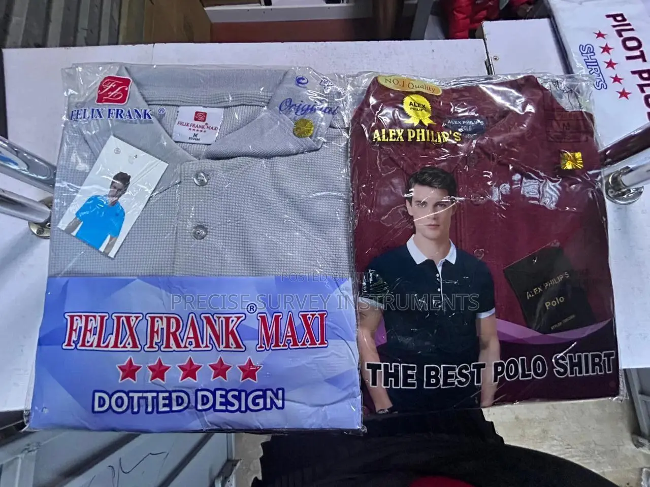 Casual Wear Polo T-Shirt With Button Neck