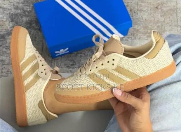Adidas Samba Og" Crochet Pack Sand Strata Bege