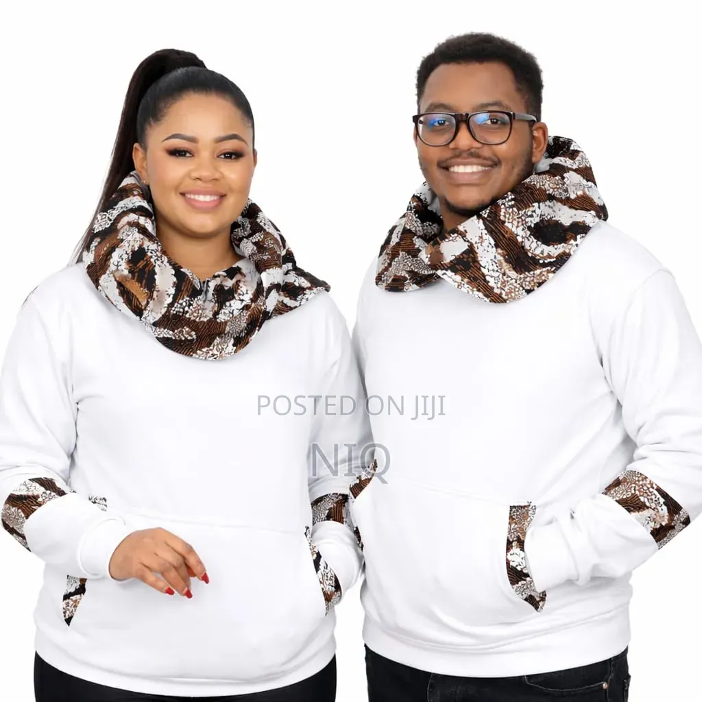Ankara Customized Hoodies L_2xl