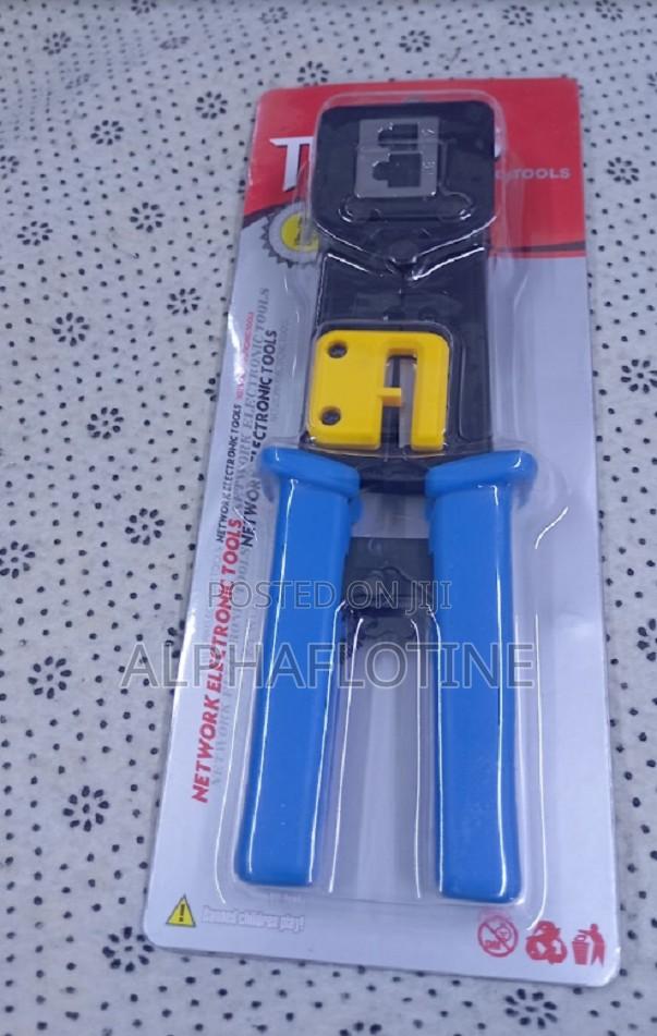 Network Electronic Pass Thro Ez Rj45 Rj12 Rj11 Cat5e Cat6 Connector