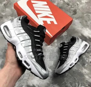 Nike Airmax 95 Silver Black