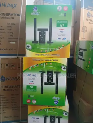 Nunix M7 3.1 Ch Home Theater System With Bluetooth, Usb, Sd Fm
