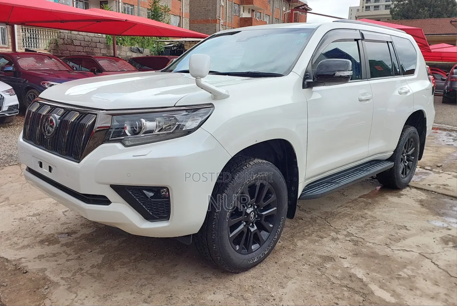 Toyota Land Cruiser Prado 2021 White