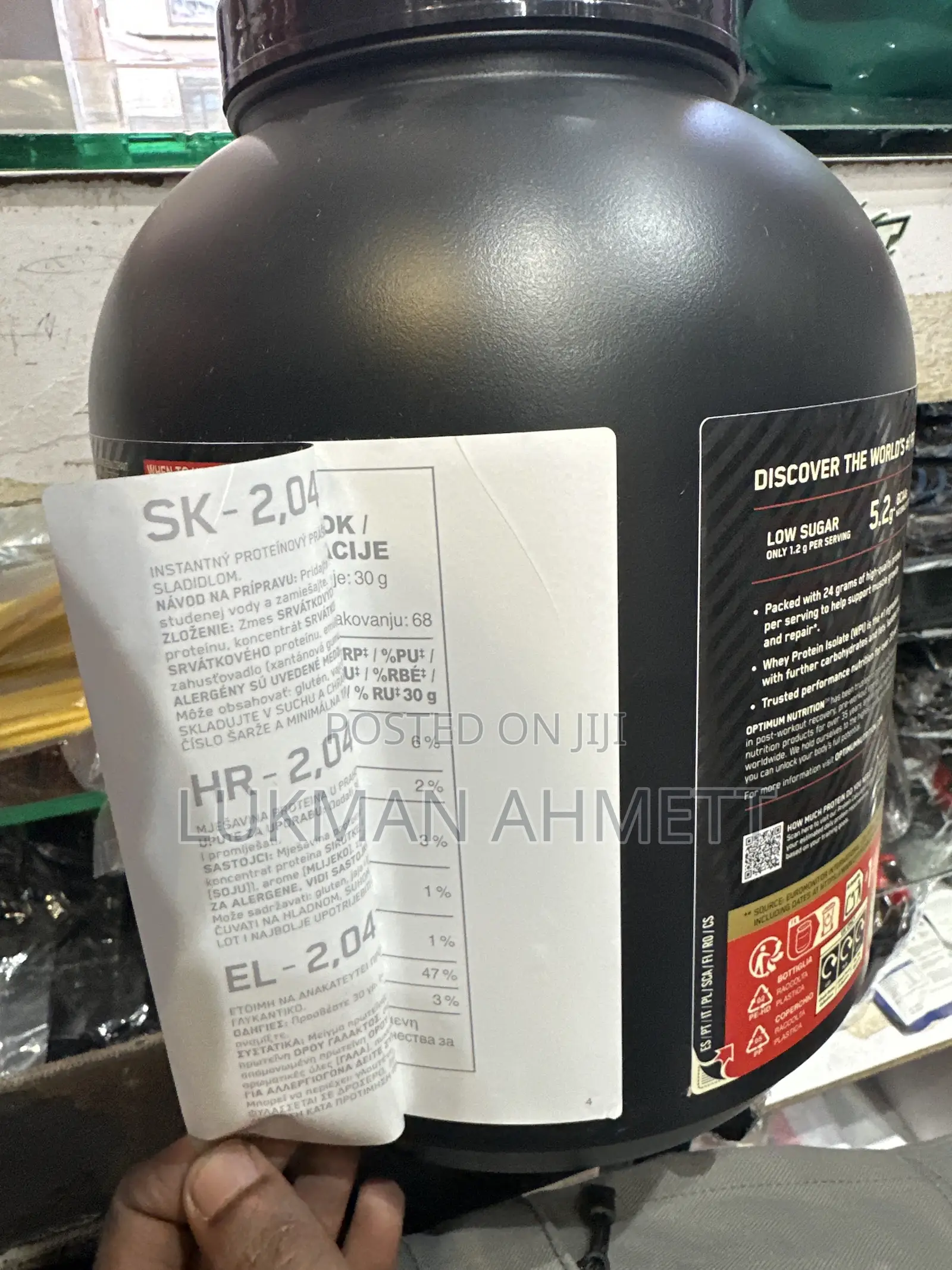 Optimum Nutrition Gold Standard Whey Protein Uk