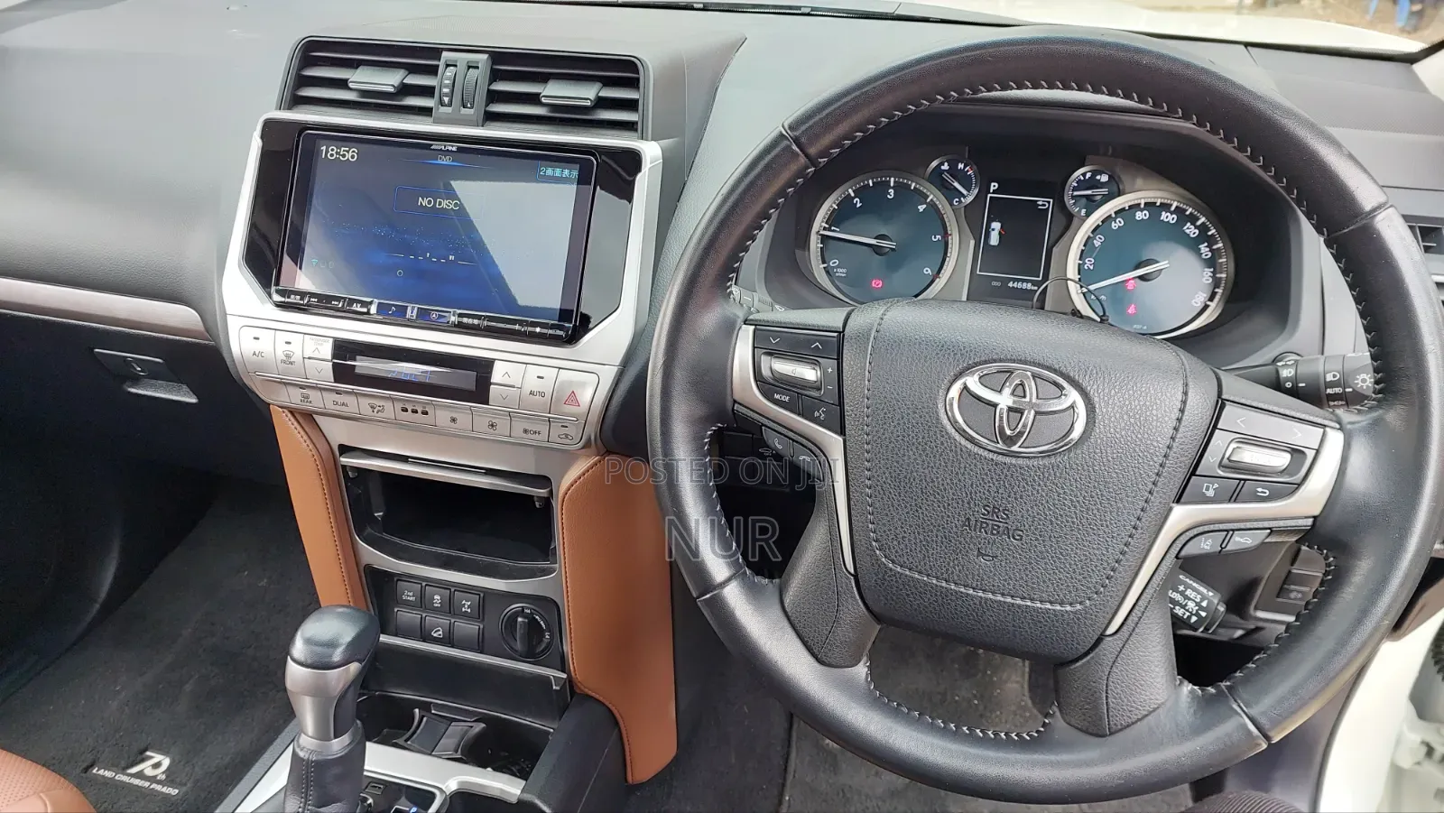 Toyota Land Cruiser Prado 2021 White