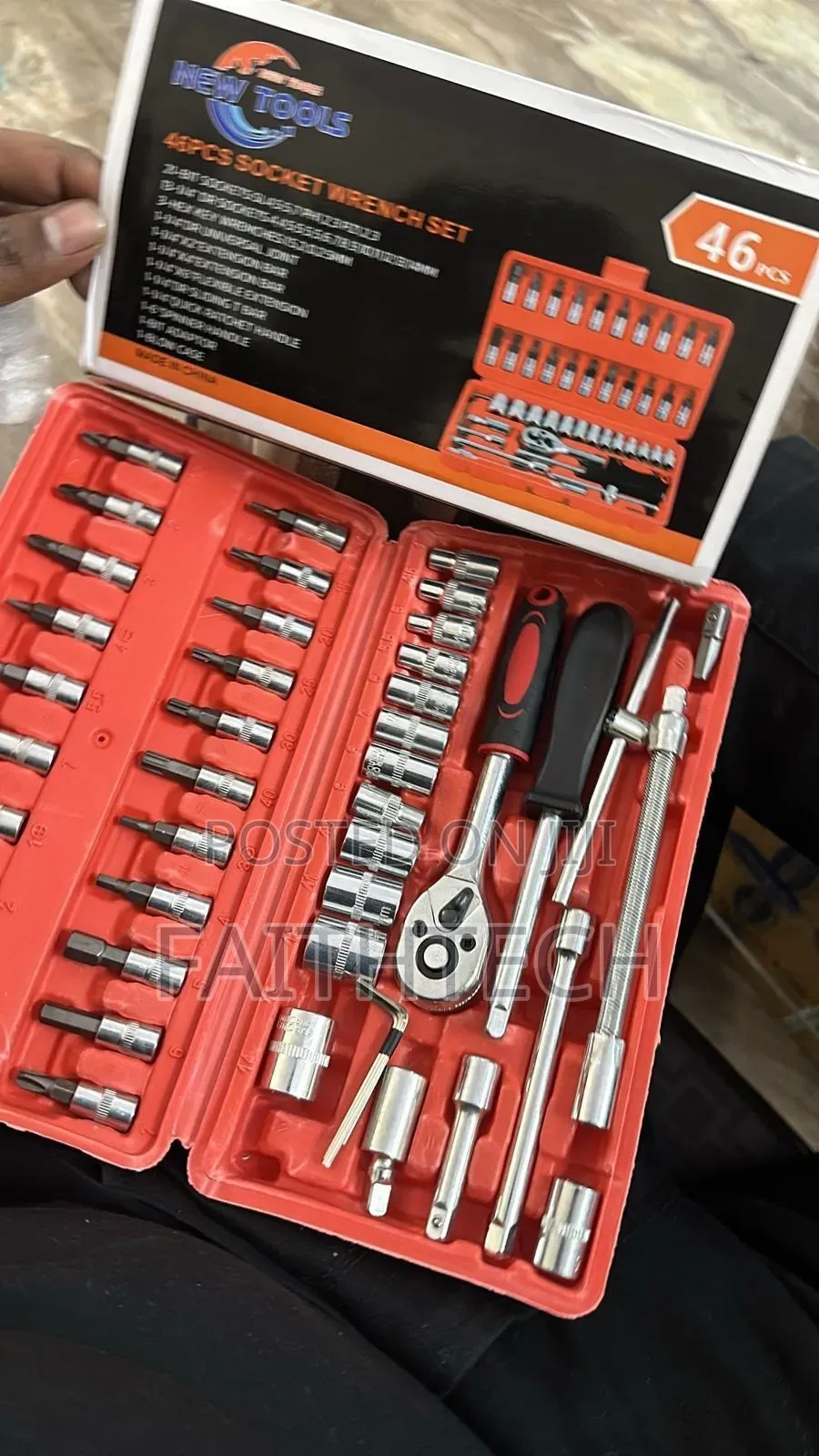 46pcs Socket Wrench Set