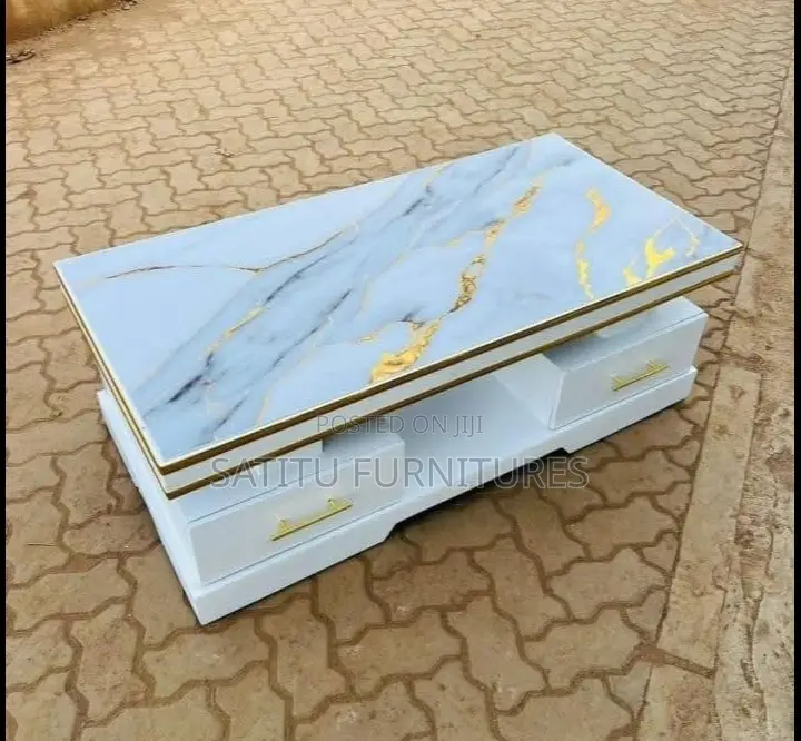 White Marble Coffee Table