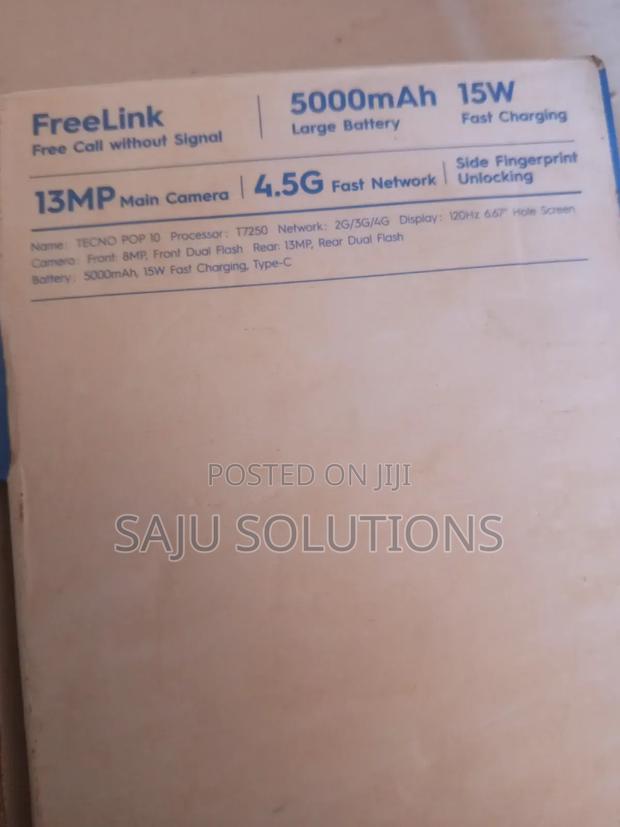 New Tecno Pop 10 64 GB - thumbnail 2