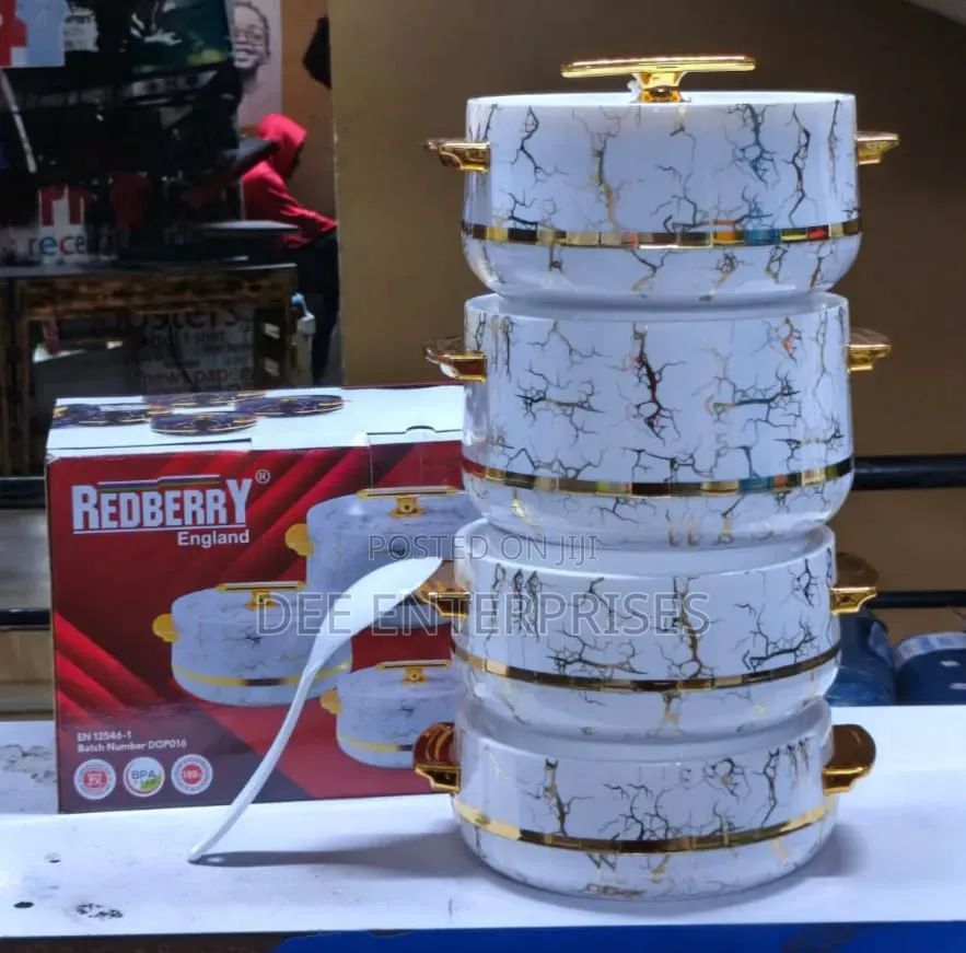 4pcs Infinite Hotpots Capacity:1500ml,1800ml,2400ml And3000ml