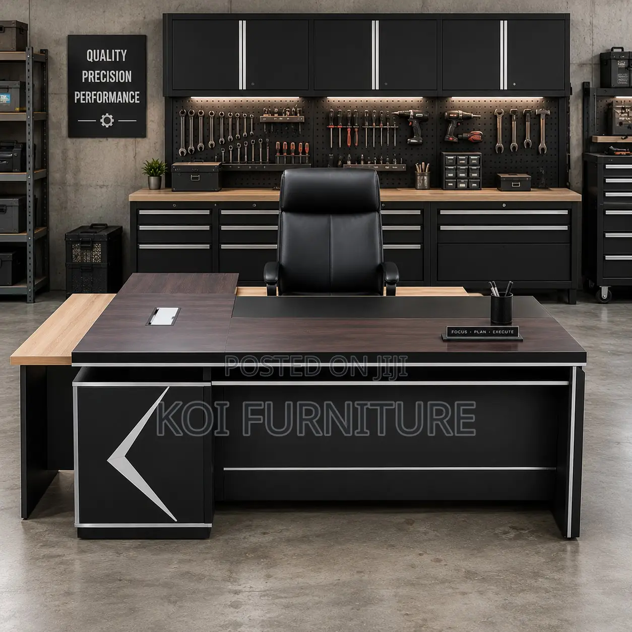 Office Desk; 1.8 Meters Premium Imported Executive Office Desk