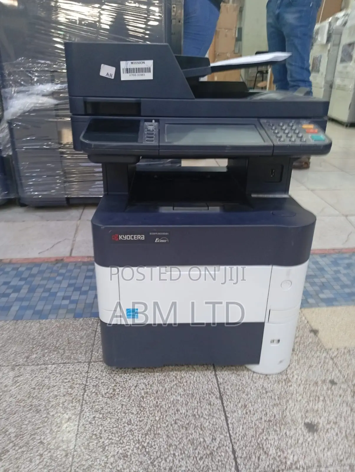 Kyocera Ecosys M3550idn Mono Laser- Clean Industrial Grade Reliability