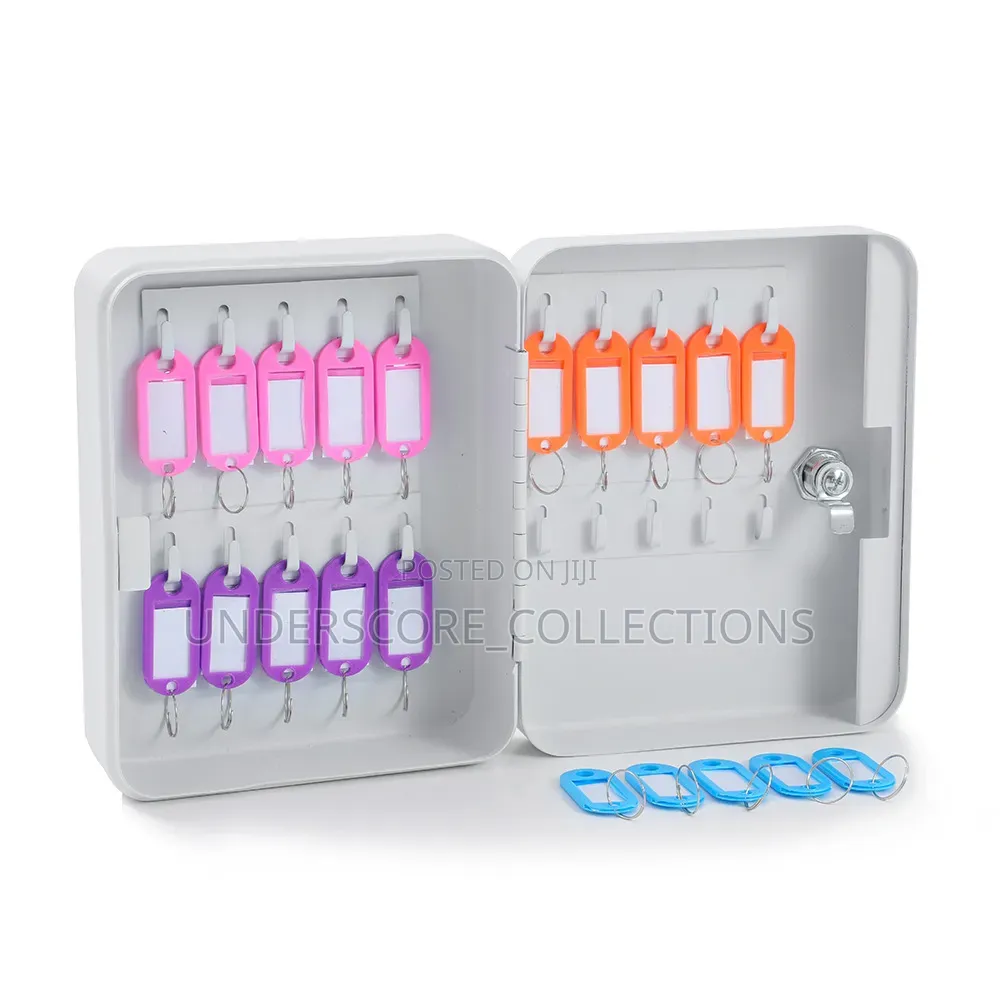 Key Cabinet With Key Tags 20 Keys