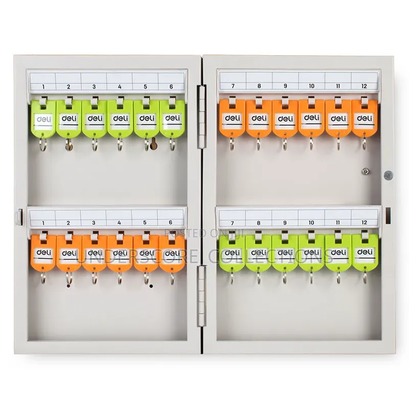 Hardware Key Cabinet With Key Tags 150keys Grey
