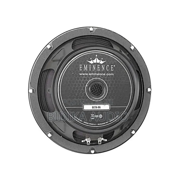 Eminence Beta-8a American Standard Series 8" Mid-Bass Loudspeaker
