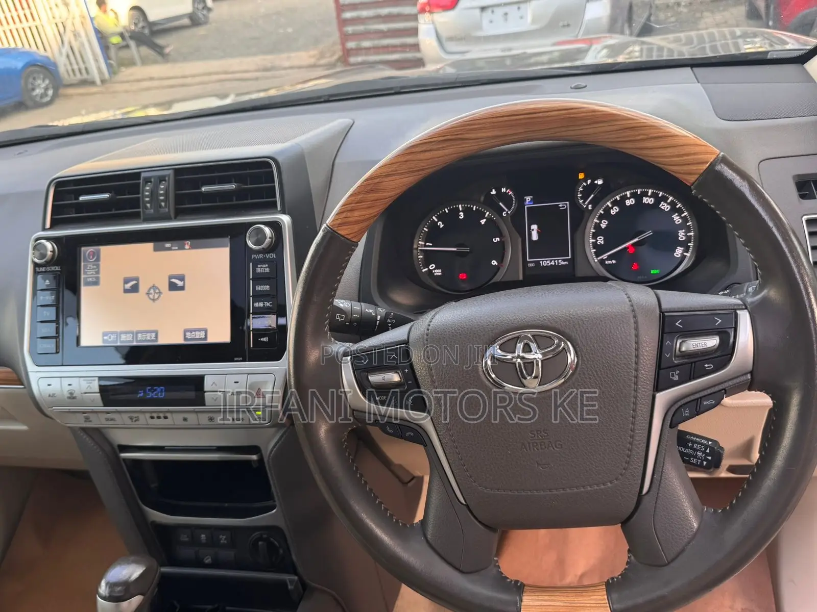 Toyota Land Cruiser Prado 2.8 2019 Matt Black