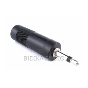 Mono 1/4" (F) to 3.5 Mm (M) Audio Adapter Jack