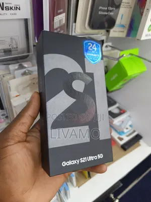 New Samsung Galaxy S21 Ultra 5G 256 GB Silver