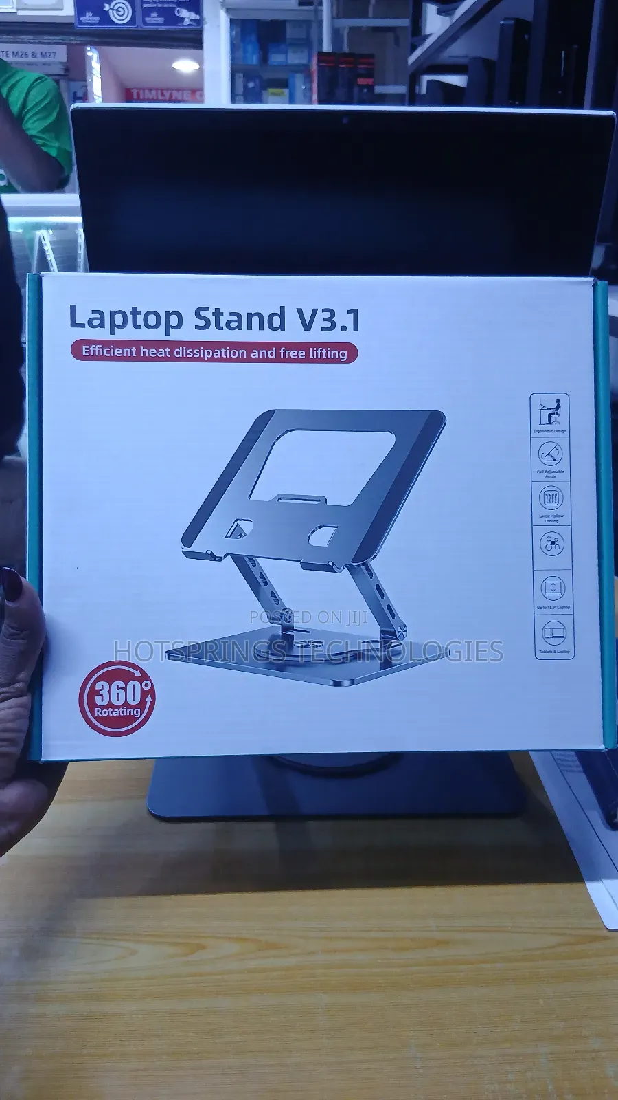 Laptop Stand V3.1 360° Rotation Laptop Stand