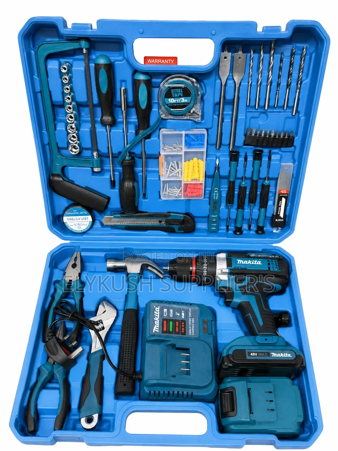 Cordless Drill Machine Tool Set