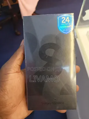 New Samsung Galaxy S22 Ultra 256 GB Black
