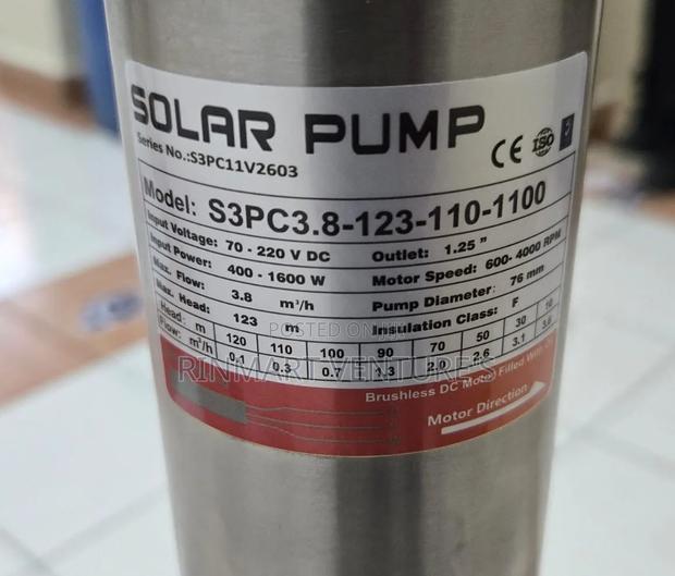 Solar Submersible Pump/Submersible Pump 123m - thumbnail 2