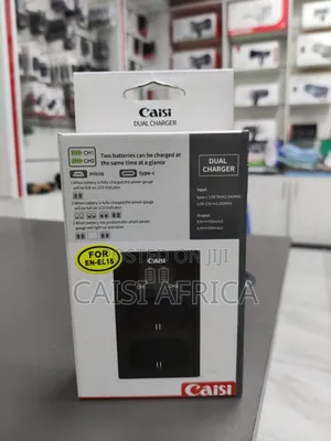 Caisi en-El15c Type-C 2 Batteries Charger for Nikon Cameras