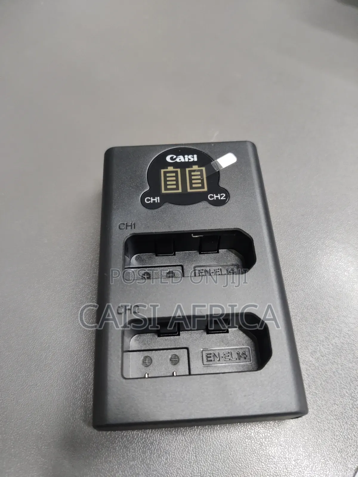 Caisi en-El14 Type-C 2 Batteries Charger for Nikon Cameras