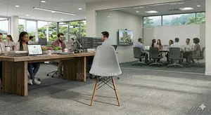 Dining Chairs; Modern Eames Biopee Armless Dining Chairs