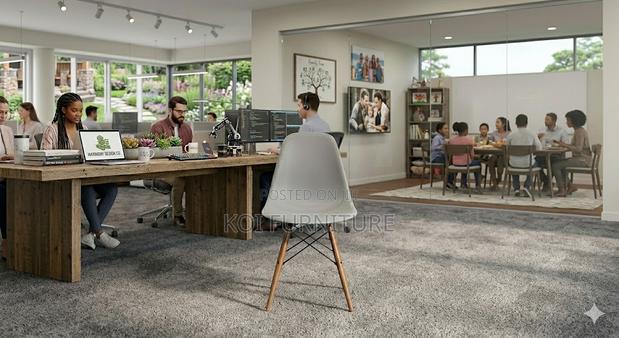 Dining Chairs; Modern Eames Biopee Armless Dining Chairs - thumbnail 6