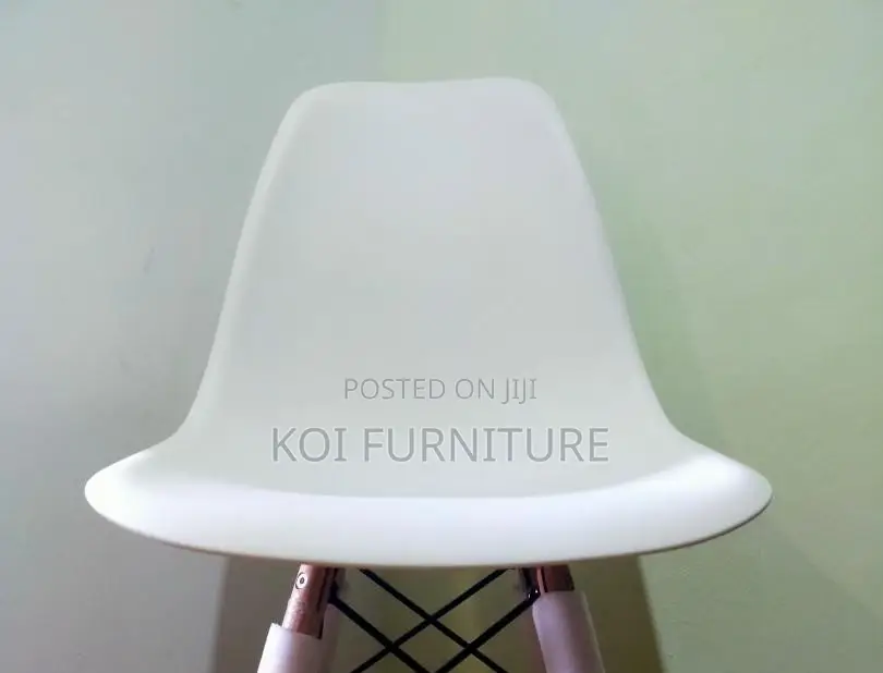 Dining Chairs; Modern Eames Biopee Armless Dining Chairs