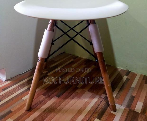 Dining Chairs; Modern Eames Biopee Armless Dining Chairs - thumbnail 9