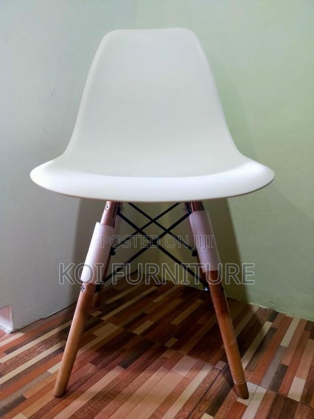 Dining Chairs; Modern Eames Biopee Armless Dining Chairs - thumbnail 10