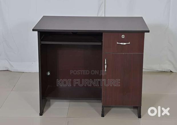 Office Desk; 0.9 Meters Home Office Teaks Clerical Desk - thumbnail 2