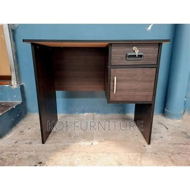 Office Desk; 0.9 Meters Home Office Teaks Clerical Desk - thumbnail 5
