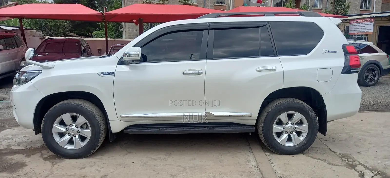 Toyota Land Cruiser Prado 2021 White
