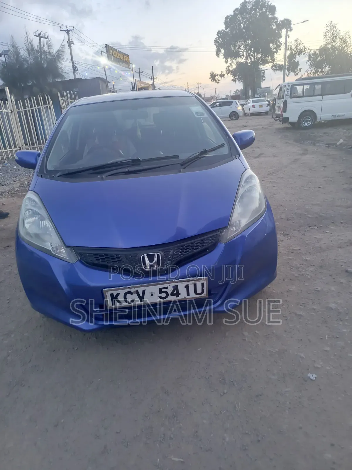 Honda Fit 2012 Blue