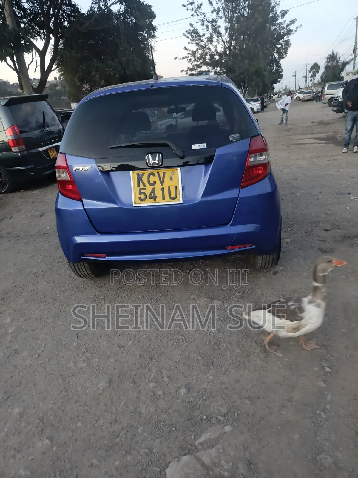 Honda Fit 2012 Blue