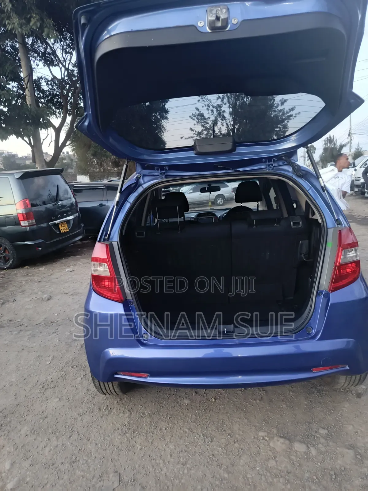 Honda Fit 2012 Blue